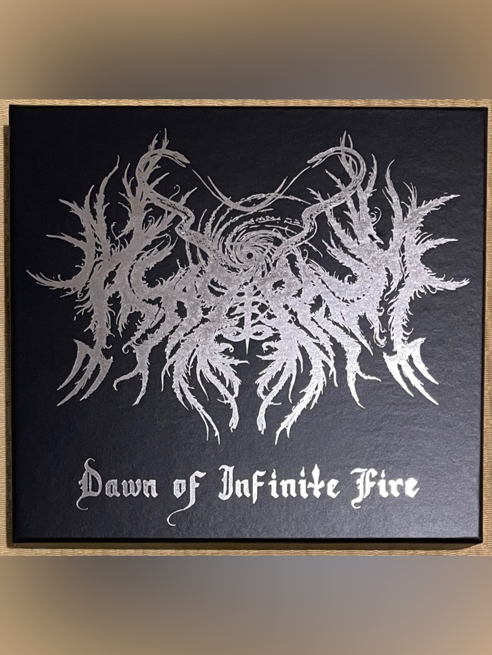 DAWN OF INFINITE FIRE by ASAGRAUM (2CD DELUXE BOXSET, 2019)  1st PRESS SILVER